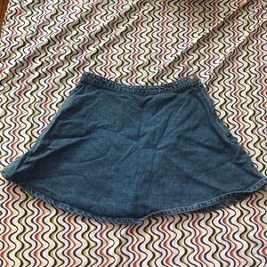 Denim skirt